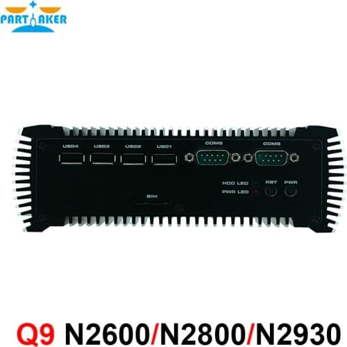 6*COM Industrial Mini PC With Intel Atom N2600/Intel Atom N2800 2*RTL8111E Gigabit Ethernet
