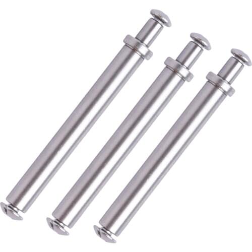 Fishing Reel Shaft Repairing Tool Handle Knob Long Bar Part Silver 5mm