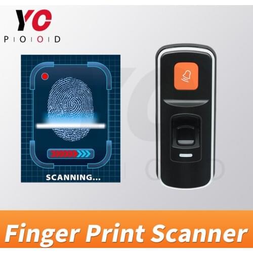 Finger Print Scanner Escape Room Game Prop Players find the Add Card then scan add new fingerprint then input to unlock YOPOOD