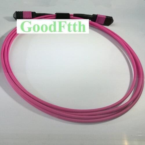 Fiber Patch Cord MPO(M)-MPO(F) OM4 12 Cores Elite Premium Loss Type A 20-50m