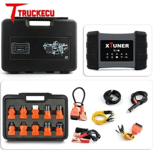 XTUNER T1 Heavy Duty Trucks Auto Intelligent Diagnostic Tool Support WIFI ABS Airbag DPF OBD2 Scanner for Trucks Diesel OBD Diag