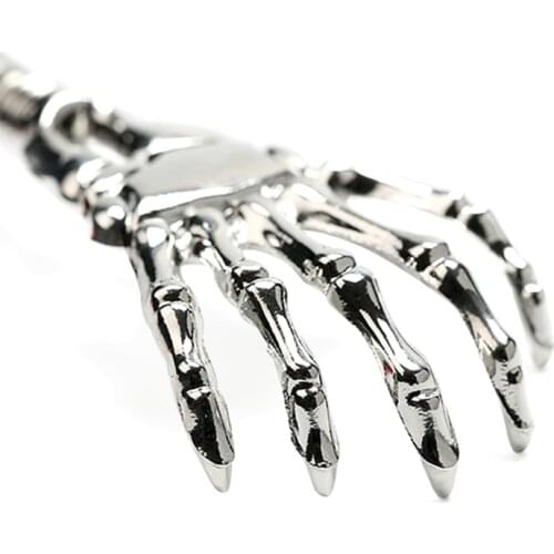 1 pcs Back Body Scratcher Telescopic Stainless Steel Extendable Adjustable Massage Claw itching Relief Massage Relaxation