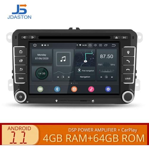 PX6 Android 10.0 Car DVD Player For Volkswagen Passat B6 Polo Golf Touran Jetta Caddy T5 Tiguan Bora 2 Din Car Radio GPS Stereo
