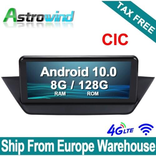 10.25 inch 8G RAM 8 Core Android 10.0 System Car GPS Navigation Media Stereo For BMW X1 E84, with original screen, CIC system