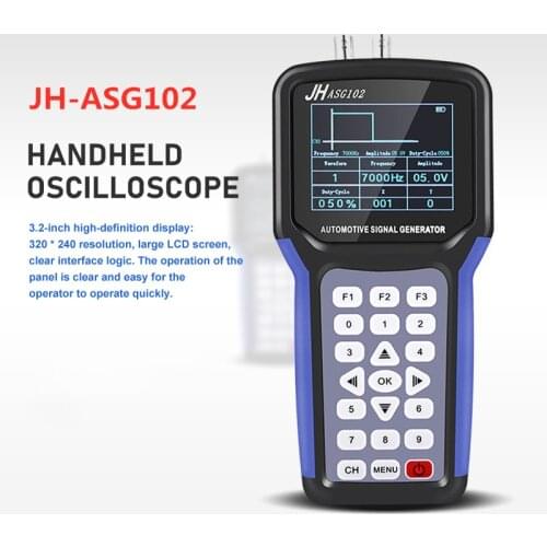 Automotive Signal Generator Voltage Frequency Signal Source Car Diagnostic Instrument 2 Channels Waveform Signal Output ASG102