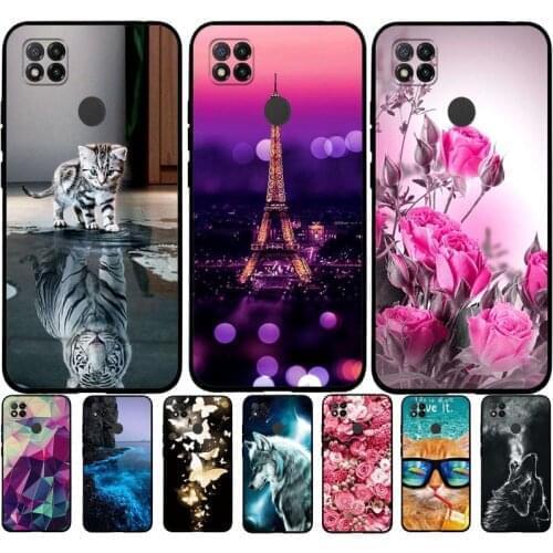 For Xiaomi Redmi 9C NFC Case Silicone Soft Back Cover For Xiaomi Redmi 9C Cover Redmi9c Phone Case Coque Bumper Protective