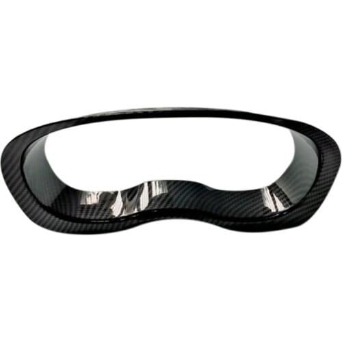 For Subaru Forester 2013-2018 XV 2012-2017 Car Dashboard Instrument Sn Cover Trim Frame ABS Carbon Fiber Grain