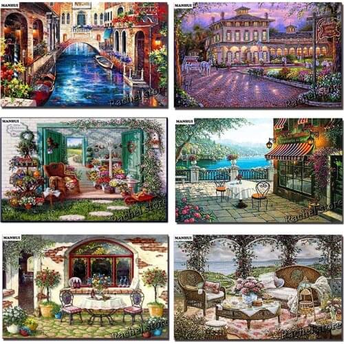 Diy Diamond Painting Cross Stitch Kits Diamond Mosaic Scenery Full Square Diamond And Round Diamond Embroidery MH21001