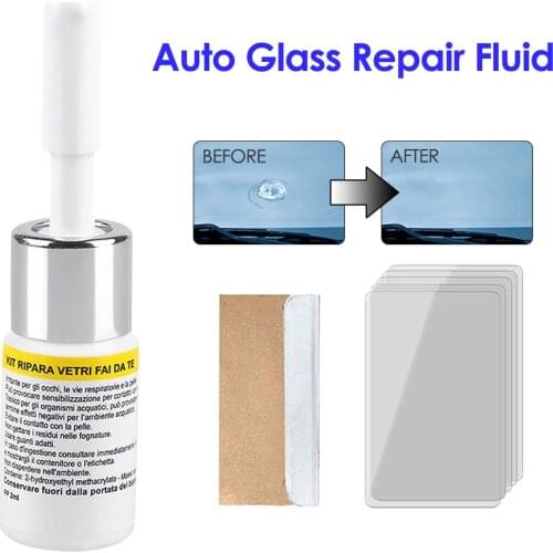 Window Glass Repair kit DIY Car Windshield Repair Tool Glass Scratch Remover Car Windscreen Crack Repair Fluid Glass Repair Glue