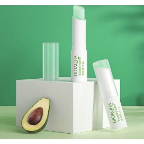 New Avocado Jelly Lipstick Moisturizing Nourishing Lipstick Lip Balm Matte Color Changing Lipstick Makeup Cosmetic TSLM1