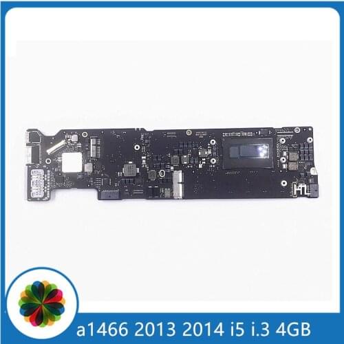 Original A1466 Motherboard 820-3437-B for MacBook Air 13" A1466 logic Board 820-3437-A i5 1.3GHz 4GB 2013 2014 Year