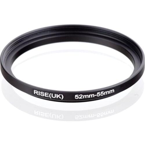 RISE(UK) 52mm-55mm 52-55 mm 52 to 55 Step up Filter Ring Adapter