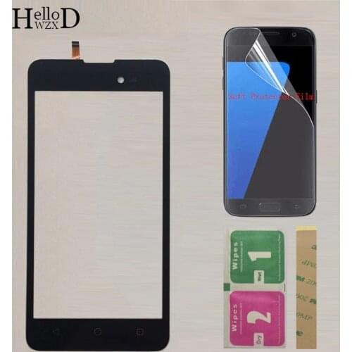 Phone Touch Screen Panel For BQ BQ-5035 Velvet BQ 5035 BQS 5035 Touch Screen Digitizer Panel Front Glass Sensor +Protector Film