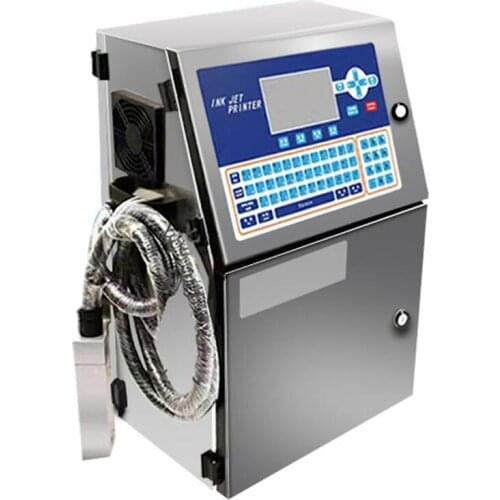 1-4 Lines Date inkjet printing machine 220V Glass/Metal/Steel/Plastic/PVC/Carton batch number printing machine