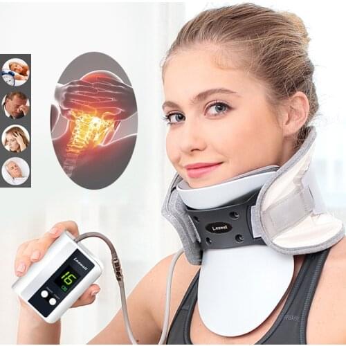 Neck Traction Device Cervical Spondylosis Neck Brace Inflatable Support Intelligent Control Stretch Corrector