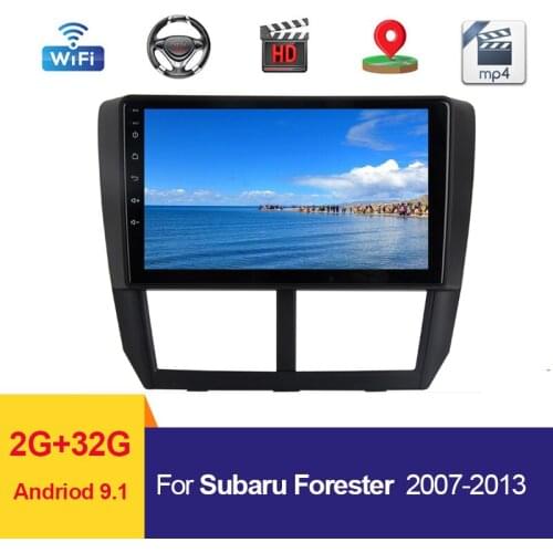 2din Car Radio Multimedia Player GPS Navigation For Subaru Forester 3 2008-2012 Android 9.1 Car Multimedia Video Head Unit Playe
