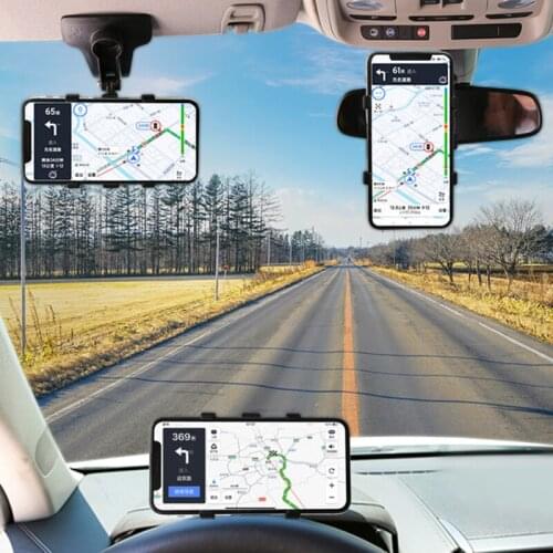 Car Cell Phone Holder Convenient Retractable Bracket Holder In Car Cell Phone Holder For IPhone GPS Phone Car Interior Decor