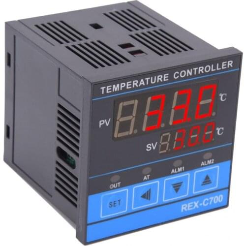 High Quality Digital Temperature Controller High Accuracy PID Control RELAY+SSR Output 0-400 Degree