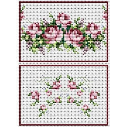 CS981 Bank Card Protective Sheath Debit Card Bus Card Cover Craft Cross Stitch Package Card Holder Counted Card Protector Kit