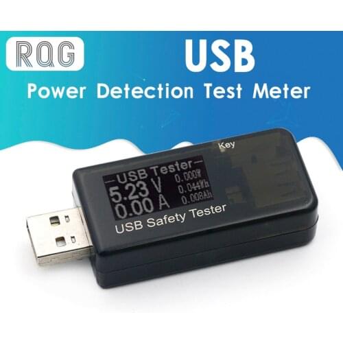 USB Current Voltage Capacity Power Detection Test Meter Instrument Mobile Phone Charger Power Safety Monitor Voltmeter Ammeter
