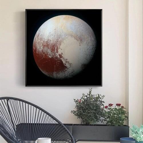 Cosmos Starry Sky Space Decor Picture Hd Starry Sky Hanging Saturn Posters Planet Full Picture Poster Frameless Art Painting
