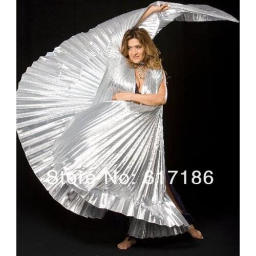 [ Fly Eagle ] Belly Dance ISIS WINGS Silver-solid colour