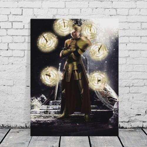 Gilgamesh Anime Home Decor Canvas Posters Prints Decoration Art Wall Pictures Living Room Painting