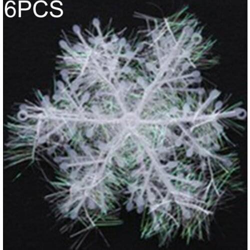 Christmas Snowflakes Christmas Decorations 6cm for ChristmasTree Christmas New Year Atmosphere for Home Decoration