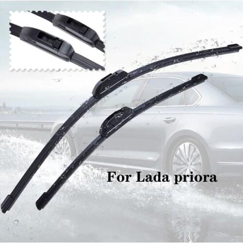 Wiper blades For Lada priora from 2008 2009 2010 2011 2012 2013 Clean car windshield