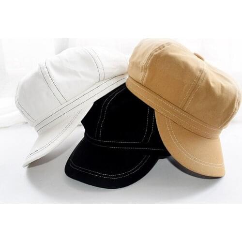 Hat women hot summer thin octagonal octagonal cap retro beret fashion bag hat Free Shipping