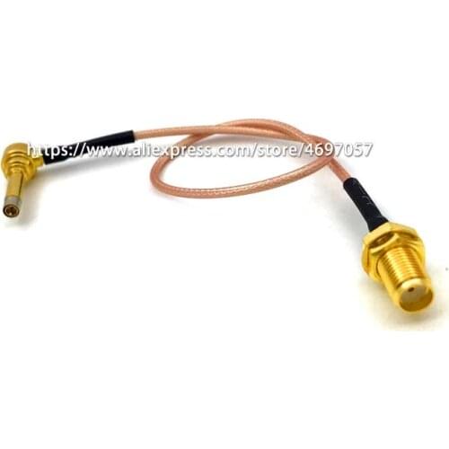 MS156 Male To SMA Female Cable RG178 RF Pigtail Extension Cable 20CM