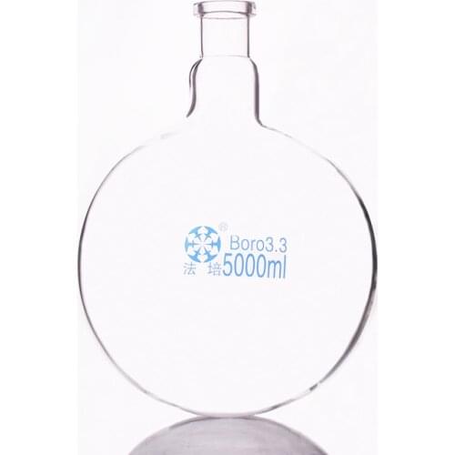 Rotary evaporator flask,Capacity 5000ml,Flange 50mm,Single neck round flask,Single standard mouth round-bottomed flask