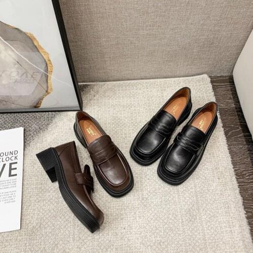 Women Flats Shoes Leather Shoes Woman Moccasins Spring Slip On Ladies Shoes Casual Female Loafers Sneakers R15-04