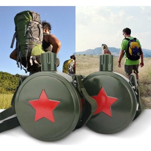 28oz 304 water bottle stainless steel drink bottle Outdoor Sport Climbing Children Kids bottle Military hip flask for alcohol