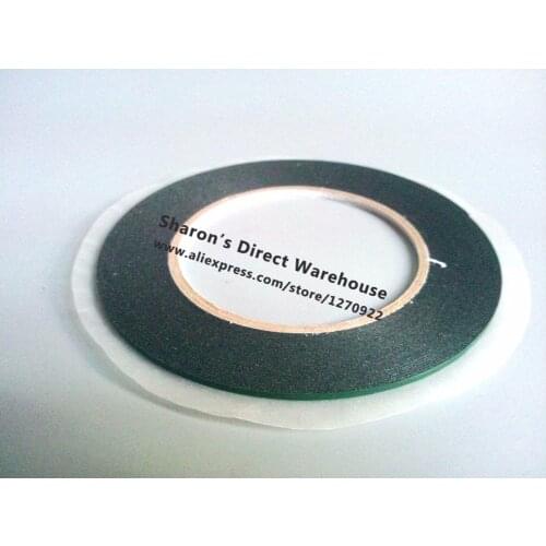 3mm*10M*0.5mm Thickness Black Double Sided Adhesive Sponge Foam Tape Gasket for Cellphone Tablet Repair dust proof