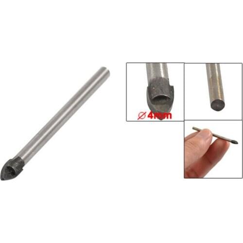 5/32" Dia Spear Tip 3.5mm Shank Point Glass Tile Drill Bit 3pcs