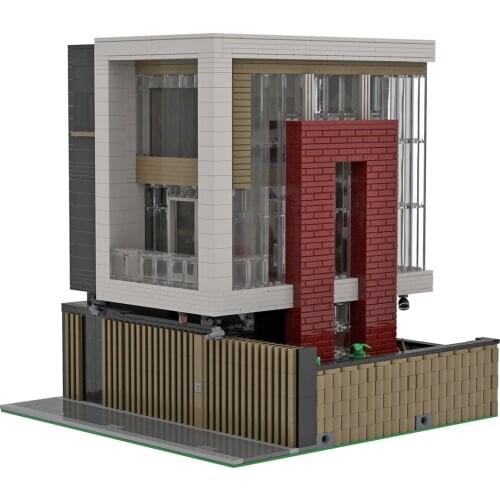 3519Pcs MOC-80733 City Cottages Building Blocks Model Morden Architecture Bricks Toy (Licensed and Designed by Brickstyle City)