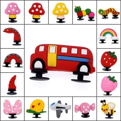 3D Shoe Decoration Buckle croc Charms 1pcs Accessories DIY Combination Jibz Kids Gifts kid friends gift