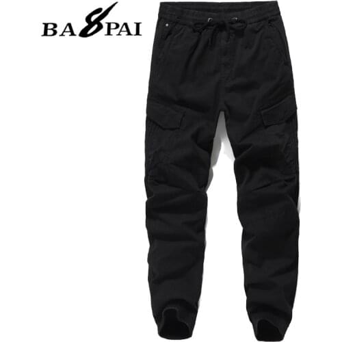 Mens Fashion Multi Pocket Function Tactical Track Cargo Pants Outdoor Survival Wear Trousers