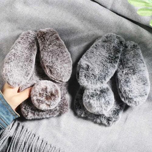 Phone Case For Samsung Galaxy A50 A51 A71 A70 A20E A20 A21s A10 S10 Note 10 20 S20 S21 FE Ultra plus Furry fluffy Fur Cover