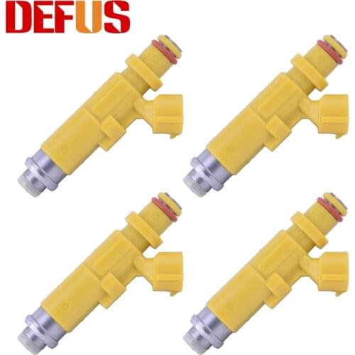 DEFUS 4pcs 23250-11130 23209-11130 Fuel Injector Nozzle For Toyota Corolla Raum Corsa/Tercel Caldina 2320911130 2325011130 NEW
