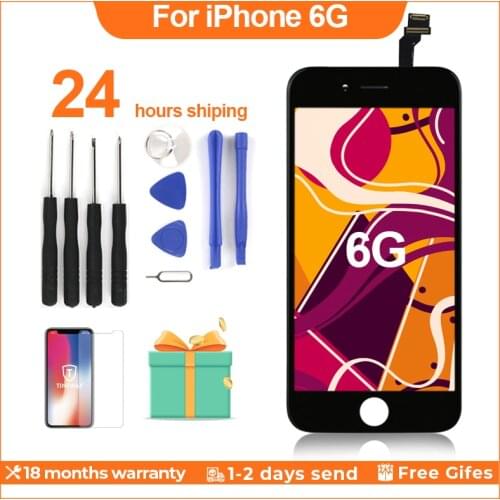 Grade Display For iphone 6 LCD For AAA TM OEM LCD With Touch Screen Digitizer Assembly Replacement With Tools