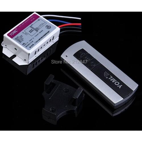 House AC 220V 1 Channel 40Meters Distance Light Lamp On/Off Controller Wireless RF Remote Control Switch Receiver Transmitter