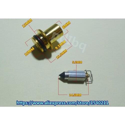 Bandit250~400CC (GSF250~400) GJ77A/GK75A/7AA Impulse GK79A DR250/350 GSX400S KATANA 400 needle valve + base