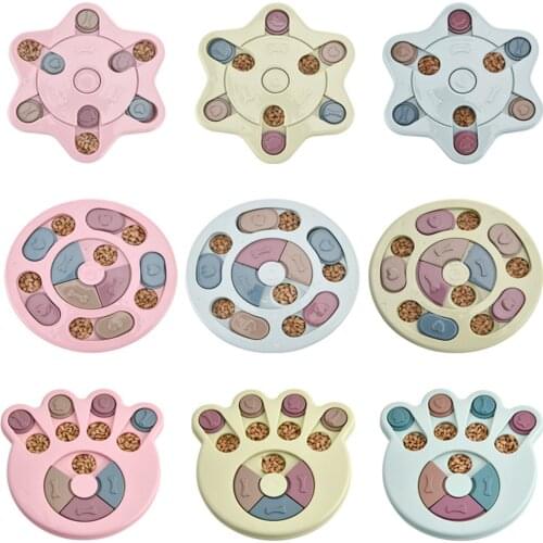 Dog Puzzle Toys Increase IQ Interactive Slow Dispensing Feeding Pet Dog Training Games Feeder For Small Medium Dog Puppy