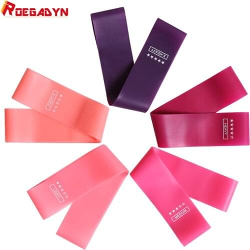 ROEGADYN 4/5Pcs Rubber Bands For Fitness Strength Resistance Bands Exercise Fitness Bands Resistance Training Fitness Gum