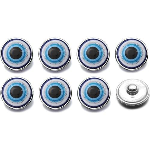 Hot Silicone 18mm Acrylic Resin Uneven Resin Snap Button 009 Fit Charm Interchangeable Bracelets Jewelry For Women Accessories