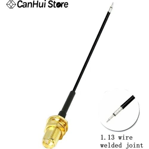 SMA Externe Schraube Innere Nadel SMA Buchse 10 cm 20 cm RG178 Zopf Kabel SMA zu 1,13 linie schweißen kopf WiFi Kabel Heißer