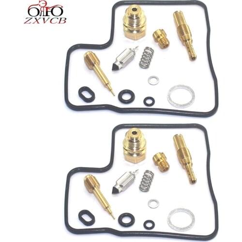 2set for VT600C Shadow VLX 600 1988-1998 VT600CD VT 600 VT600 C CD VLX600 Motorcycle carburetor repair kit needle valve seat