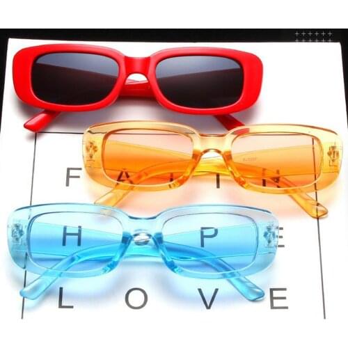【2021】 Vintage Sunglasses Women Brand Designer Retro Sun Glasses Rectangle Eyeglasses Female EyewearsStylish Eyeglasses For Moto